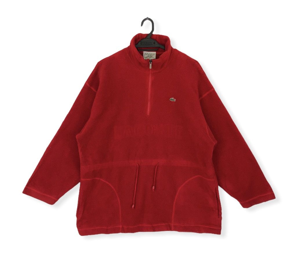 Lacoste × Polartec × Vintage VINTAGE LACOSTE SPORT BIG LOGO POLARTEC FLEECE PULLOVER Size US XL / EU 56 / 4 - 1 Thumbnail