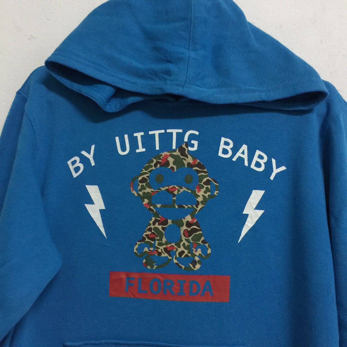 Japanese Brand UITTG BABY Hoodie Spell Out Big Design Size US M / EU 48-50 / 2 - 5 Thumbnail