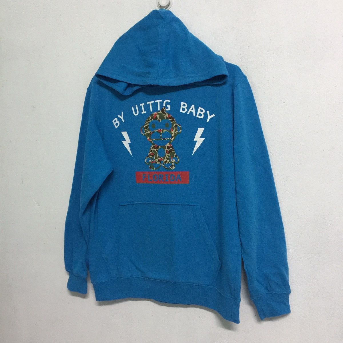 Japanese Brand UITTG BABY Hoodie Spell Out Big Design Size US M / EU 48-50 / 2 - 3 Thumbnail