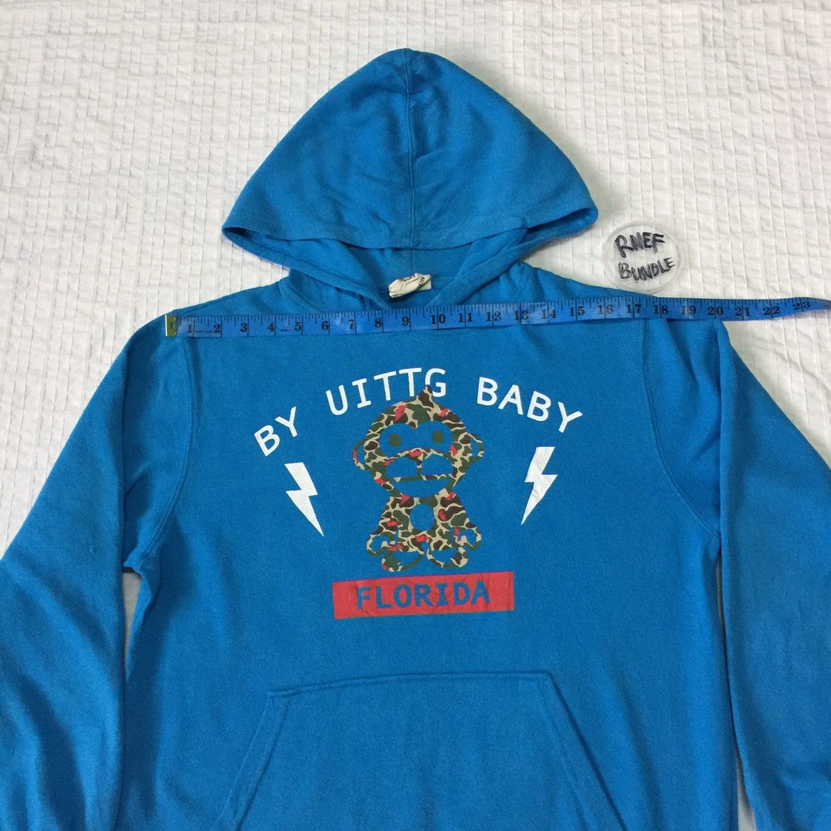 Japanese Brand UITTG BABY Hoodie Spell Out Big Design Size US M / EU 48-50 / 2 - 13 Thumbnail