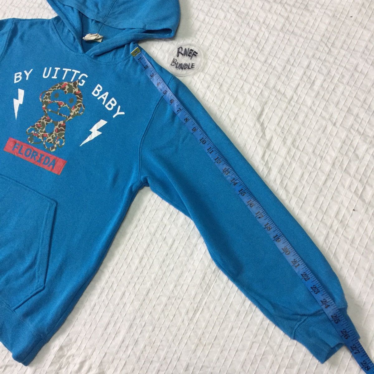 Japanese Brand UITTG BABY Hoodie Spell Out Big Design Size US M / EU 48-50 / 2 - 16 Thumbnail