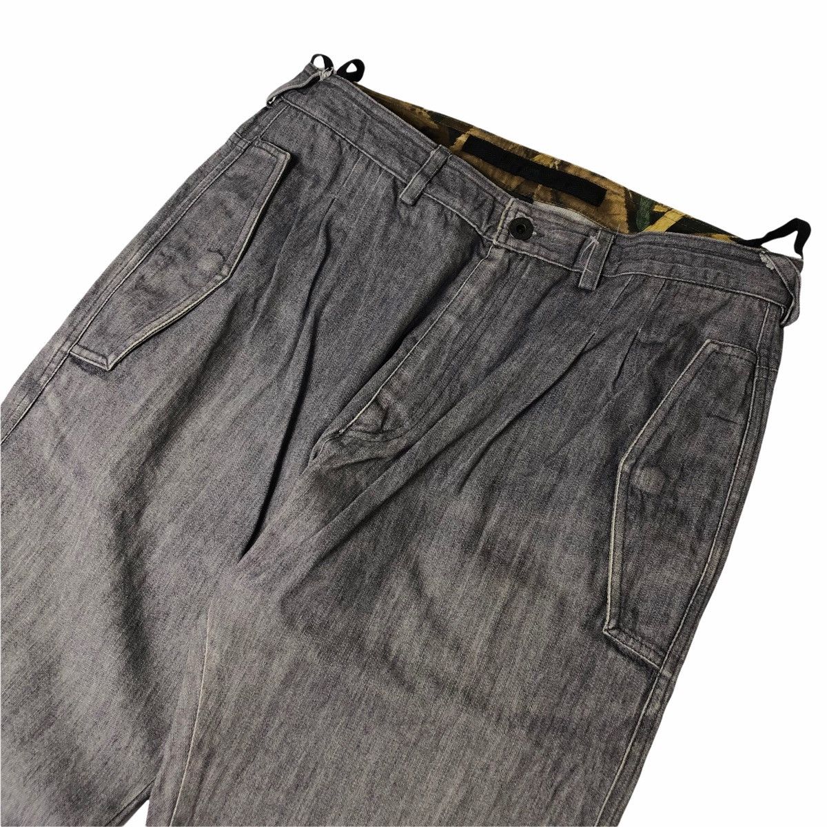 Beauty Beast × Griffin Griffin - Strap Pocket Denim Pants Size US 31 - 4 Thumbnail