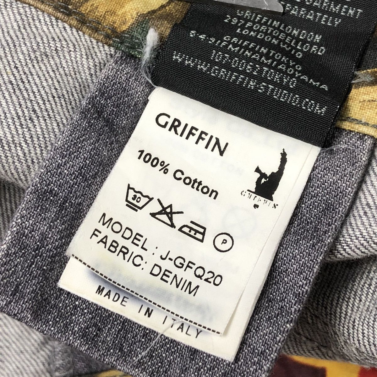 Beauty Beast × Griffin Griffin - Strap Pocket Denim Pants Size US 31 - 14 Thumbnail