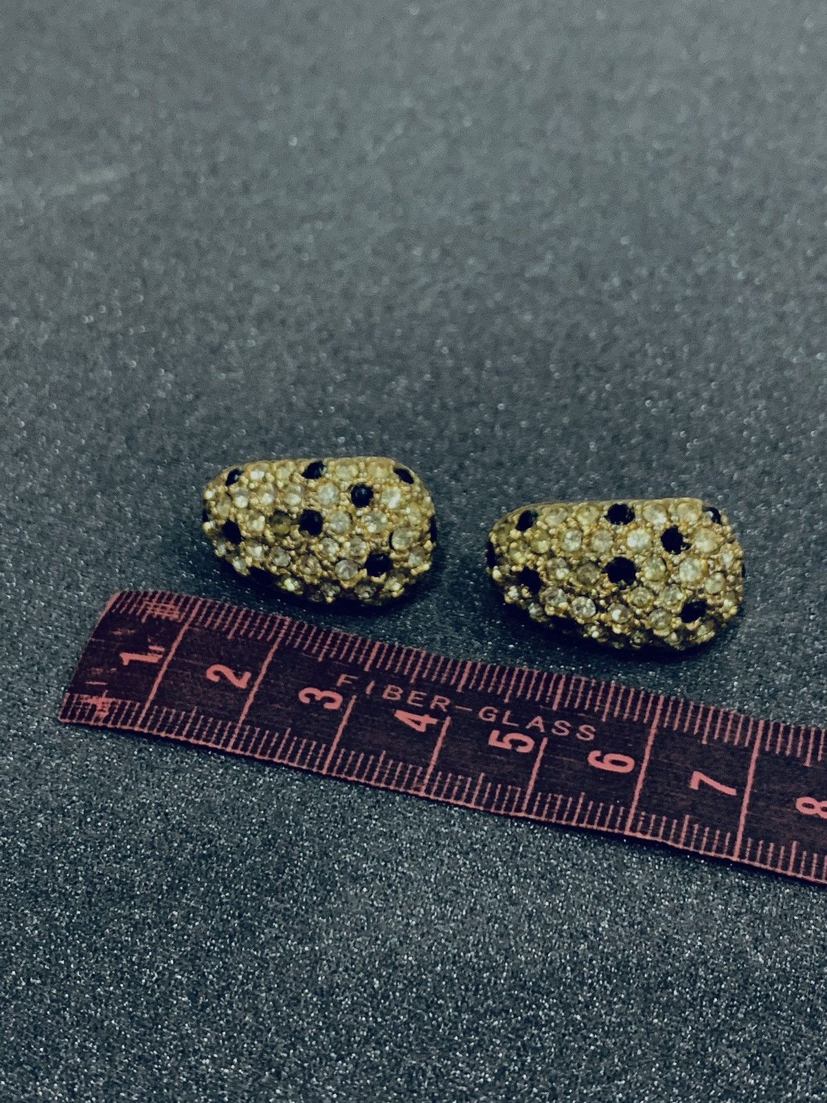 Vintage VINTAGE ESTATE KENNETH JAY LANE KJL DIAMONDS CLIP EARRINGS Size ONE SIZE - 8 Thumbnail