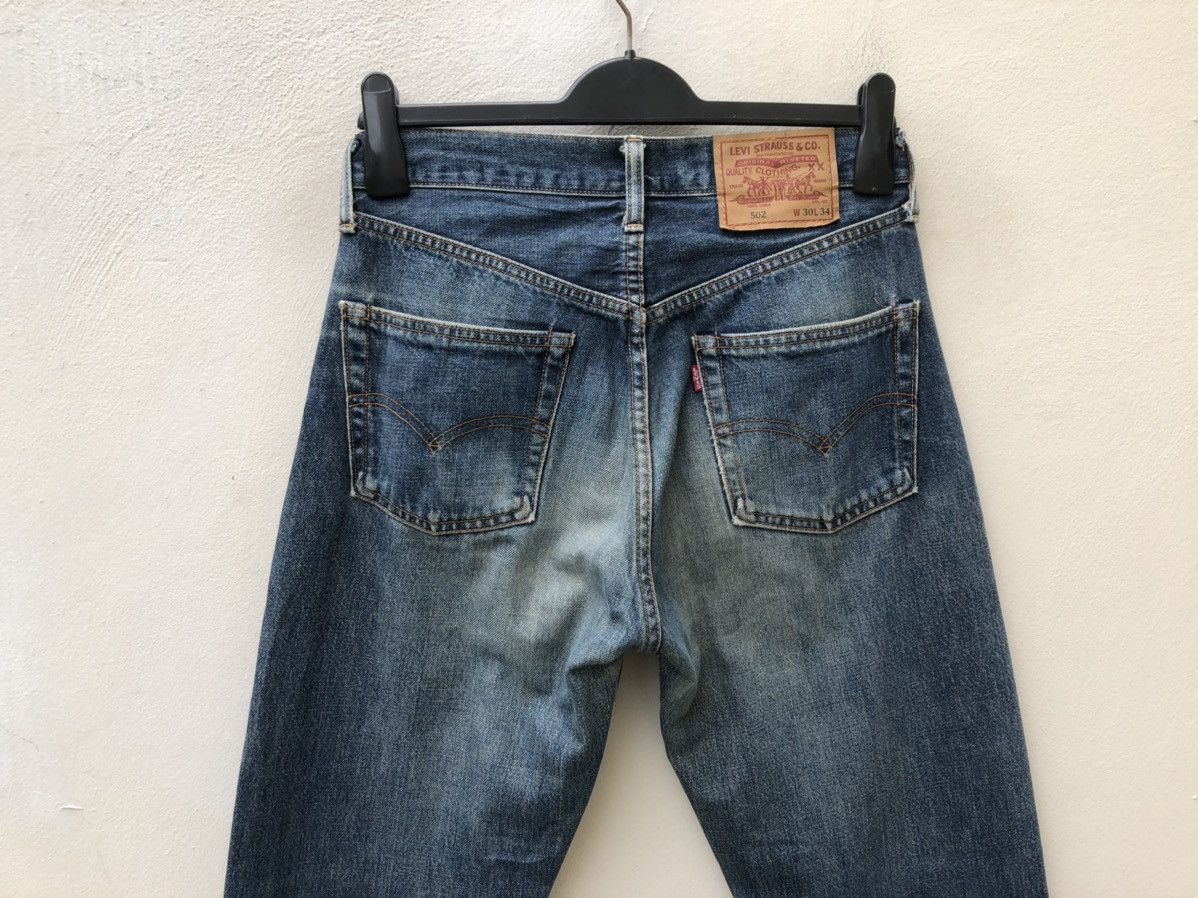 Japanese Brand × Levi's Vintage Clothing × Vintage 90s LVC Japan Levi’s 502 E Selvedge Denim Jeans Size US 29 - 12 Thumbnail