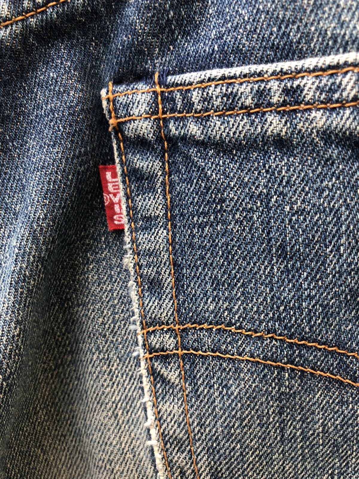Japanese Brand × Levi's Vintage Clothing × Vintage 90s LVC Japan Levi’s 502 E Selvedge Denim Jeans Size US 29 - 14 Thumbnail