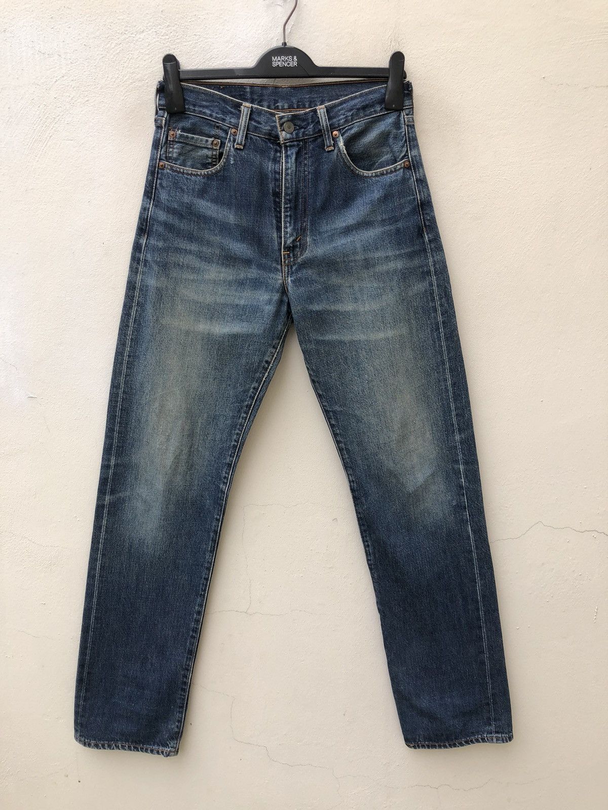 Japanese Brand × Levi's Vintage Clothing × Vintage 90s LVC Japan Levi’s 502 E Selvedge Denim Jeans Size US 29 - 1 Thumbnail