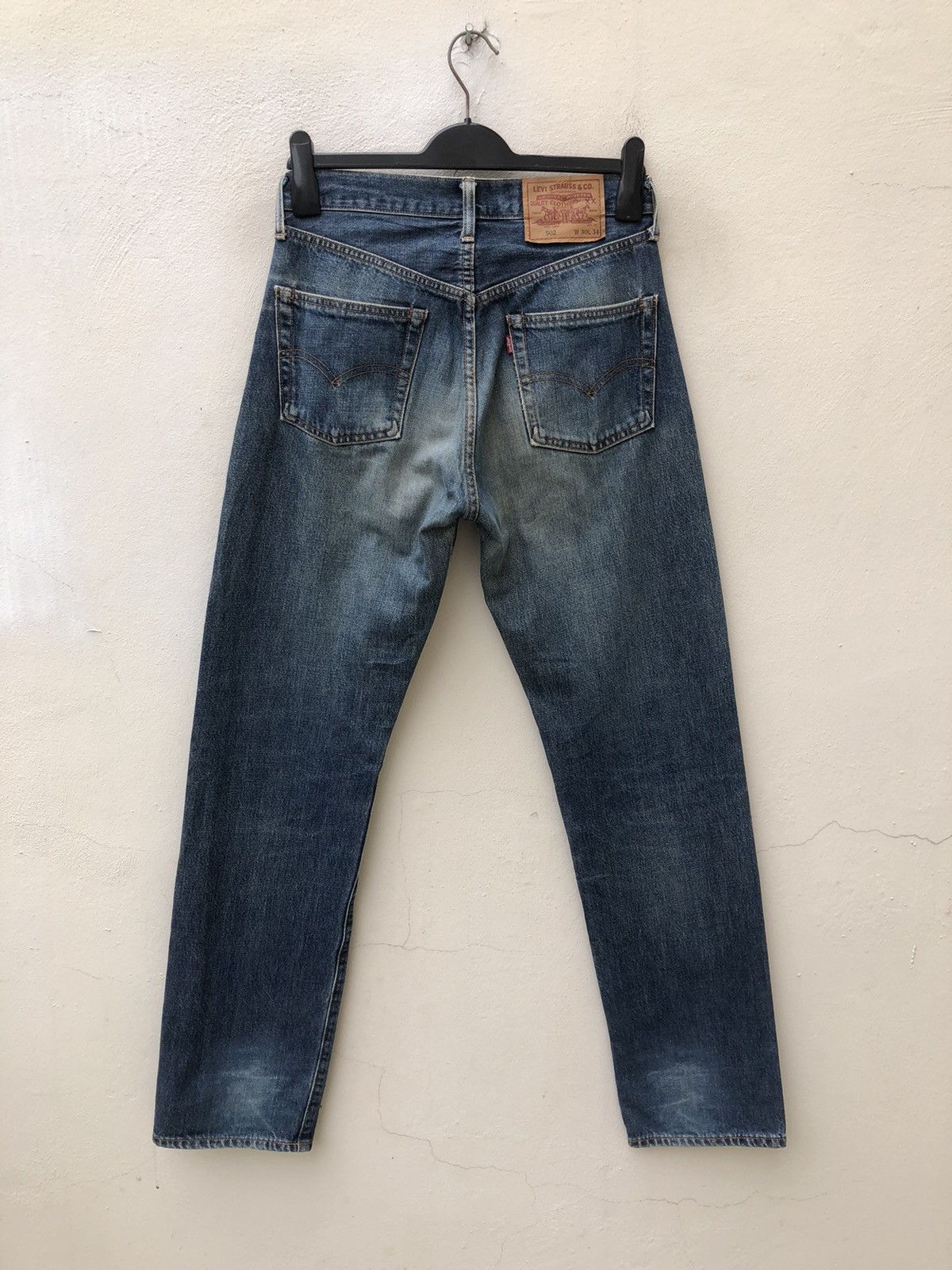Japanese Brand × Levi's Vintage Clothing × Vintage 90s LVC Japan Levi’s 502 E Selvedge Denim Jeans Size US 29 - 11 Thumbnail