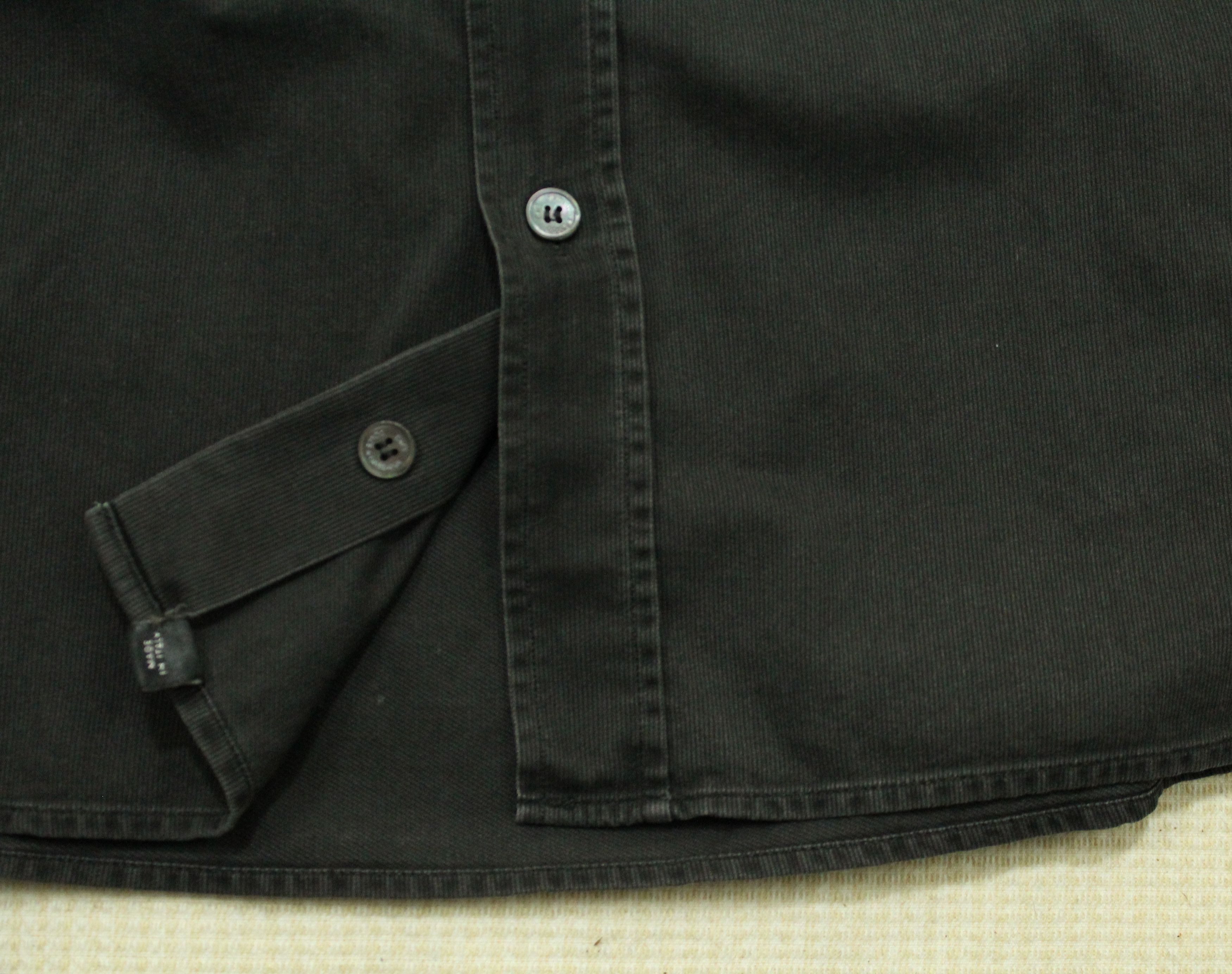 Dolce & Gabbana Vintage DOLCE & GABBANA Shirt Faded Black Small Logo Spell Size US L / EU 52-54 / 3 - 10 Thumbnail