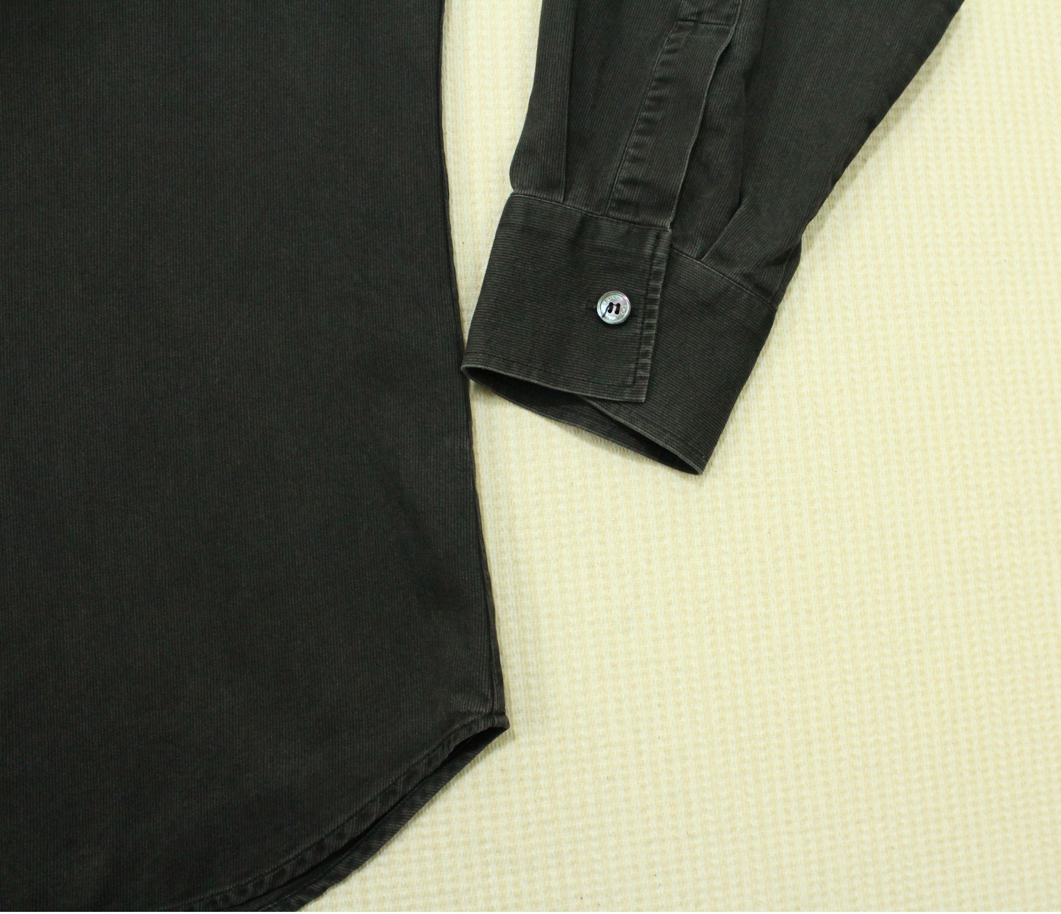 Dolce & Gabbana Vintage DOLCE & GABBANA Shirt Faded Black Small Logo Spell Size US L / EU 52-54 / 3 - 5 Thumbnail