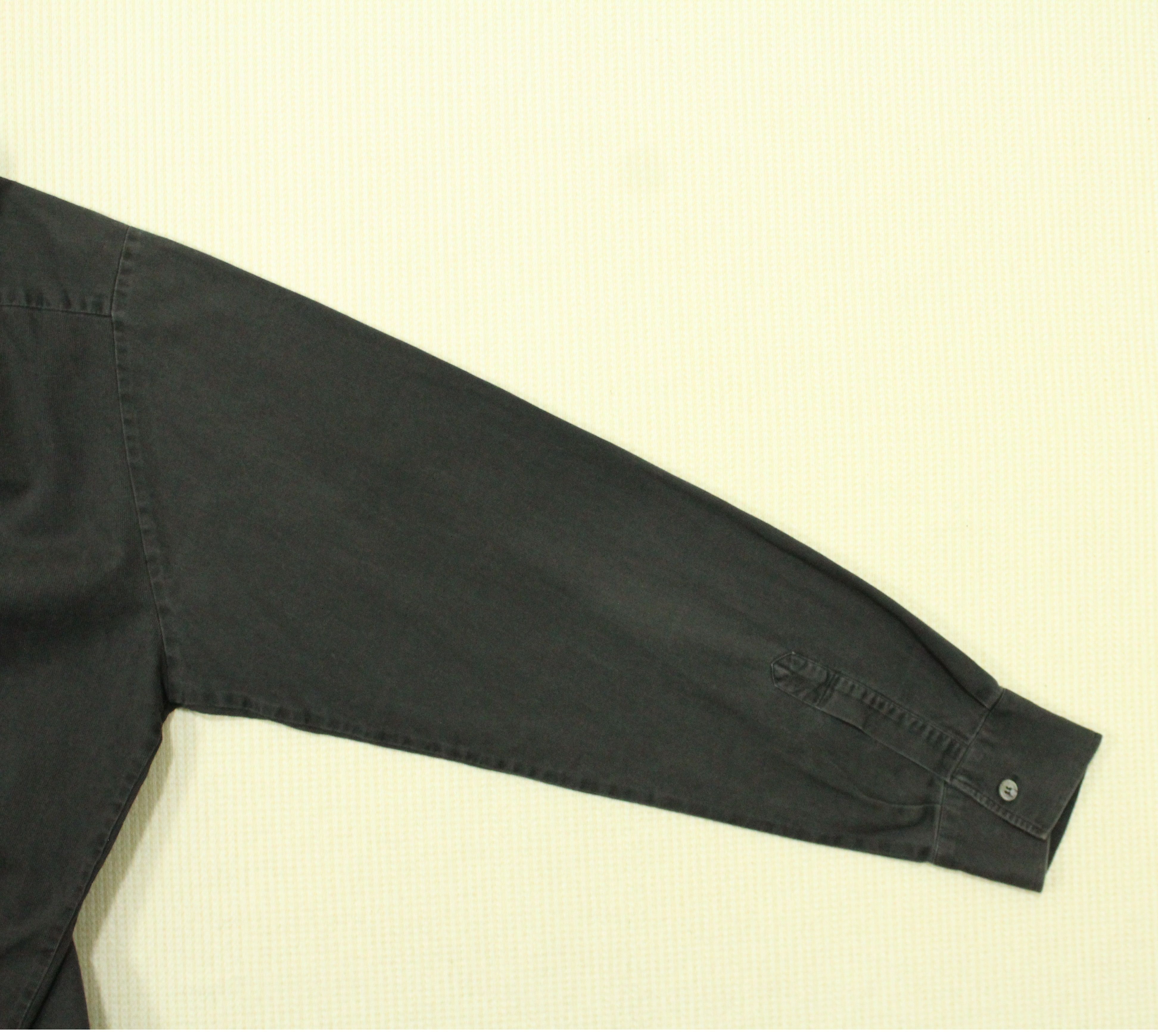 Dolce & Gabbana Vintage DOLCE & GABBANA Shirt Faded Black Small Logo Spell Size US L / EU 52-54 / 3 - 7 Thumbnail