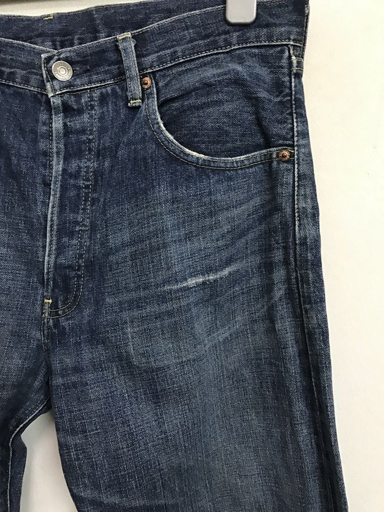 Levi's Vintage Clothing VTG LVC 503B XX E Selvedge Leather Patch Distressed Denim Size US 33 - 5 Thumbnail