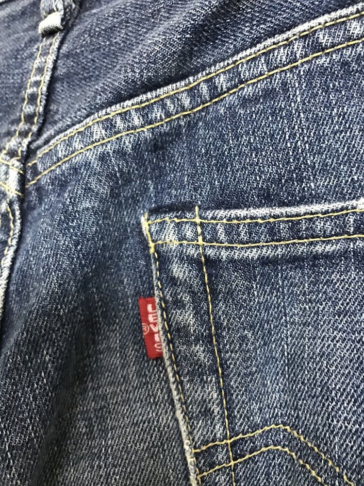 Levi's Vintage Clothing VTG LVC 503B XX E Selvedge Leather Patch Distressed Denim Size US 33 - 2 Thumbnail