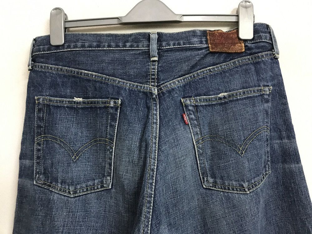 Levi's Vintage Clothing VTG LVC 503B XX E Selvedge Leather Patch Distressed Denim Size US 33 - 1 Thumbnail