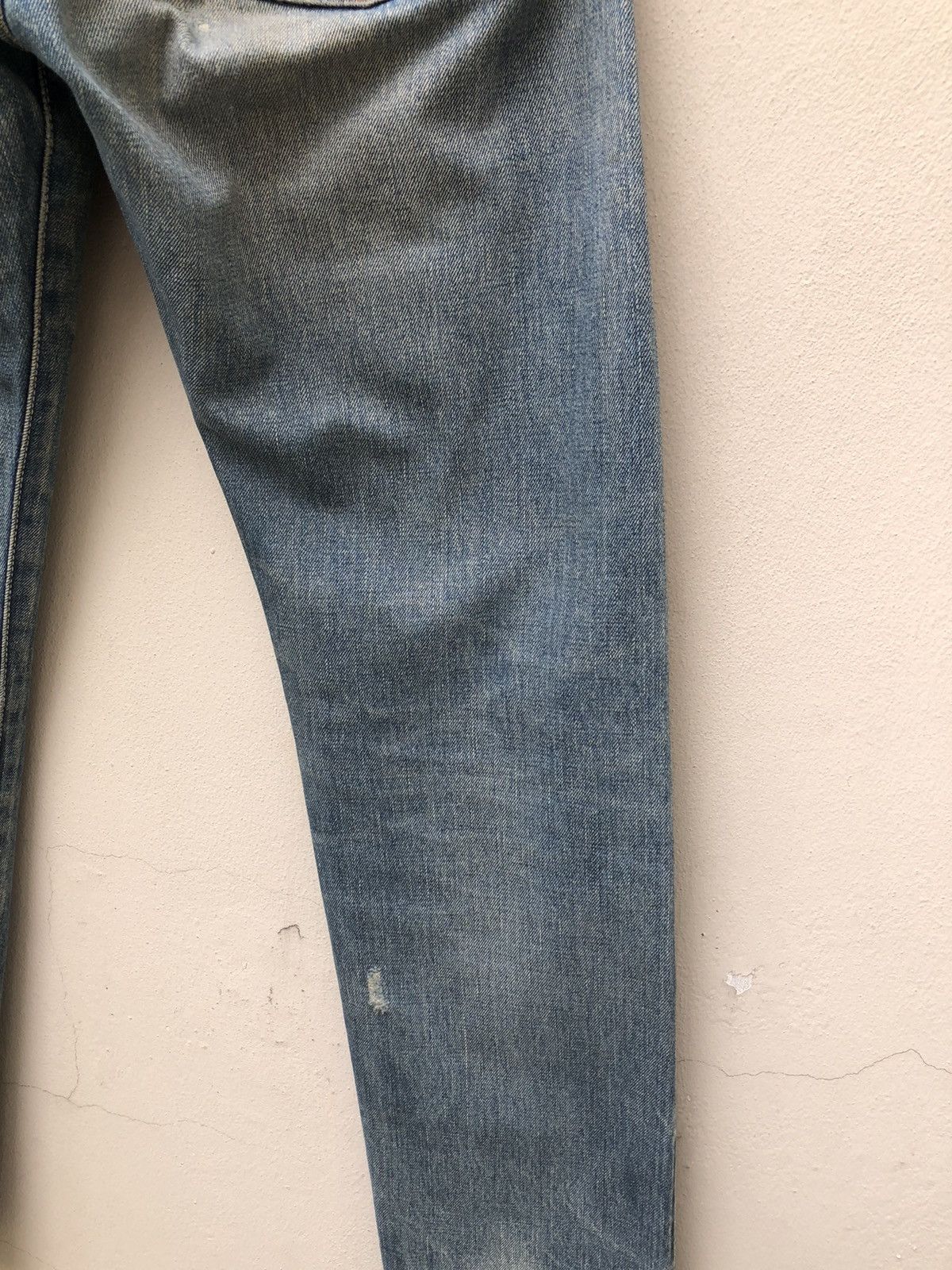 Levi's Vintage Clothing Vintage Japan LVC Levi’s 501 E Distressed Denim Selvedge Size US 29 - 18 Thumbnail