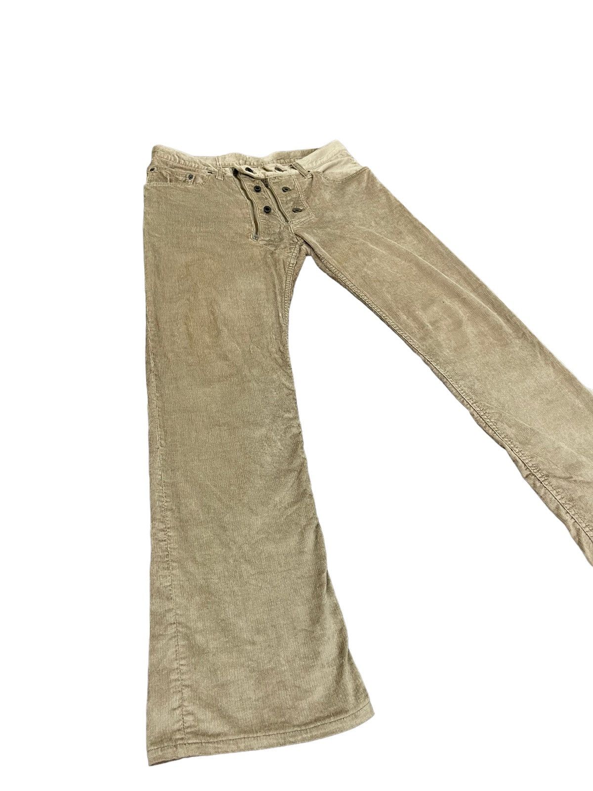 Le Grande Bleu (L.G.B.) Rayon Corduroy Jeans LGB Slim Stretch Straight 4🟦0 Size US 33 - 13 Thumbnail