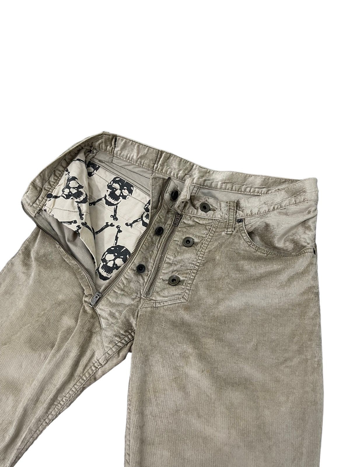 Le Grande Bleu (L.G.B.) Rayon Corduroy Jeans LGB Slim Stretch Straight 4🟦0 Size US 33 - 20 Thumbnail
