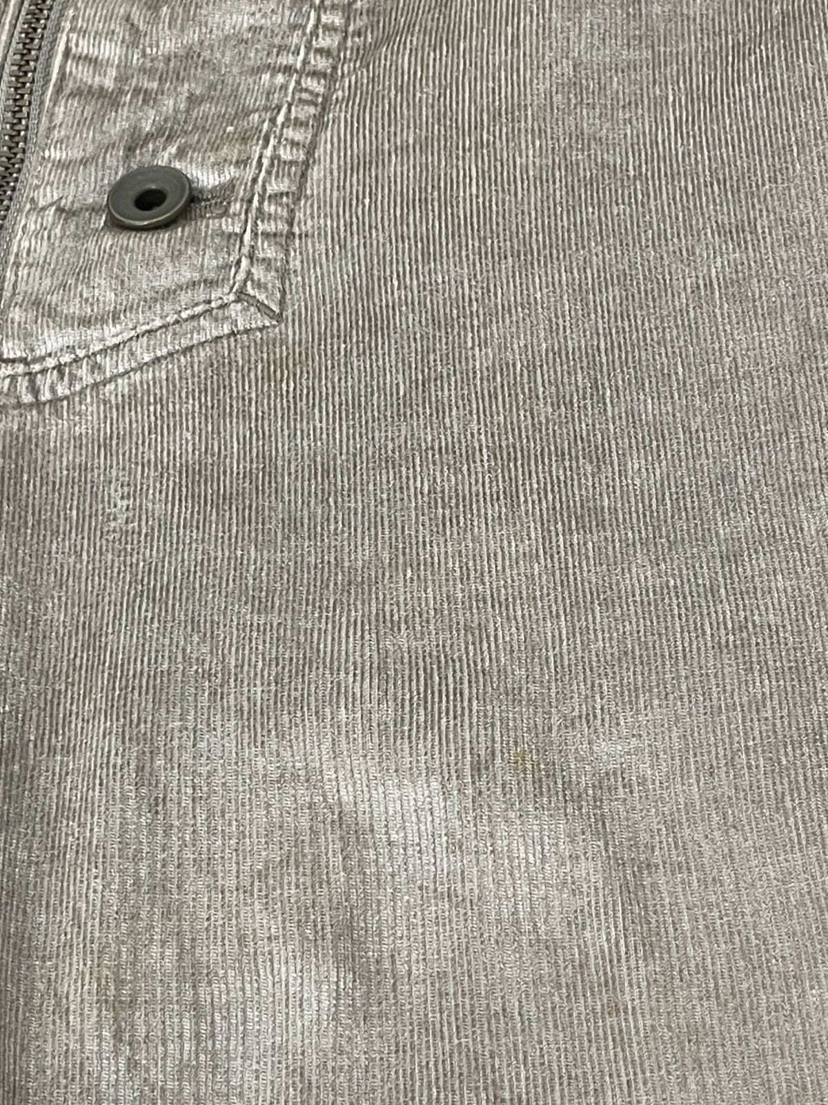 Le Grande Bleu (L.G.B.) Rayon Corduroy Jeans LGB Slim Stretch Straight 4🟦0 Size US 33 - 21 Thumbnail