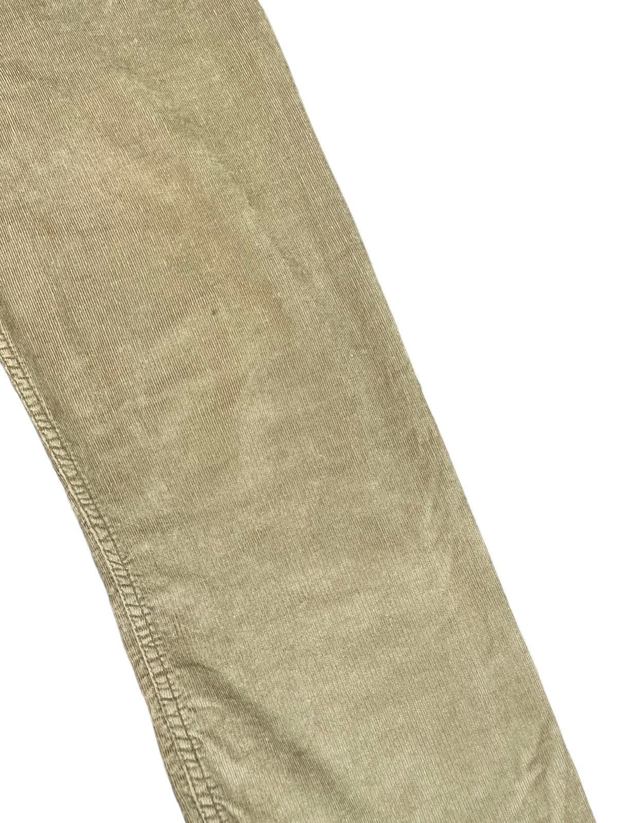 Le Grande Bleu (L.G.B.) Rayon Corduroy Jeans LGB Slim Stretch Straight 4🟦0 Size US 33 - 18 Thumbnail
