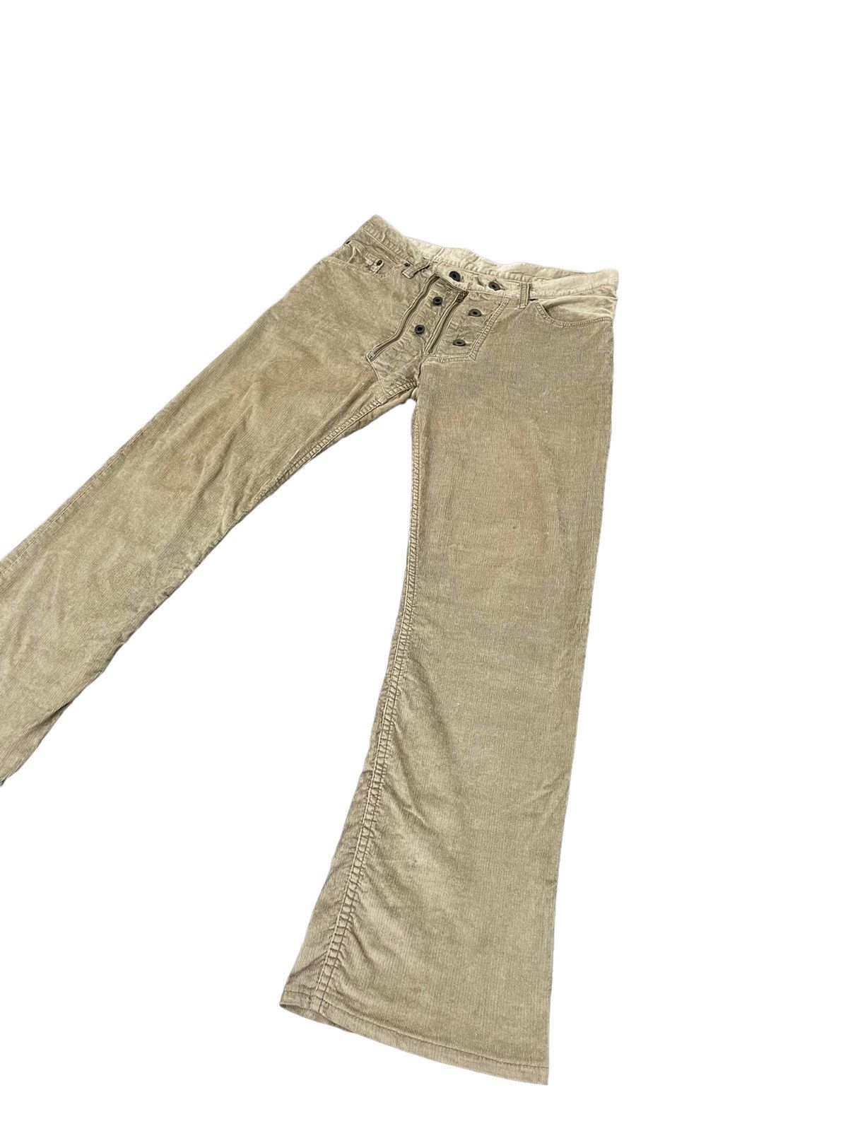 Le Grande Bleu (L.G.B.) Rayon Corduroy Jeans LGB Slim Stretch Straight 4🟦0 Size US 33 - 14 Thumbnail