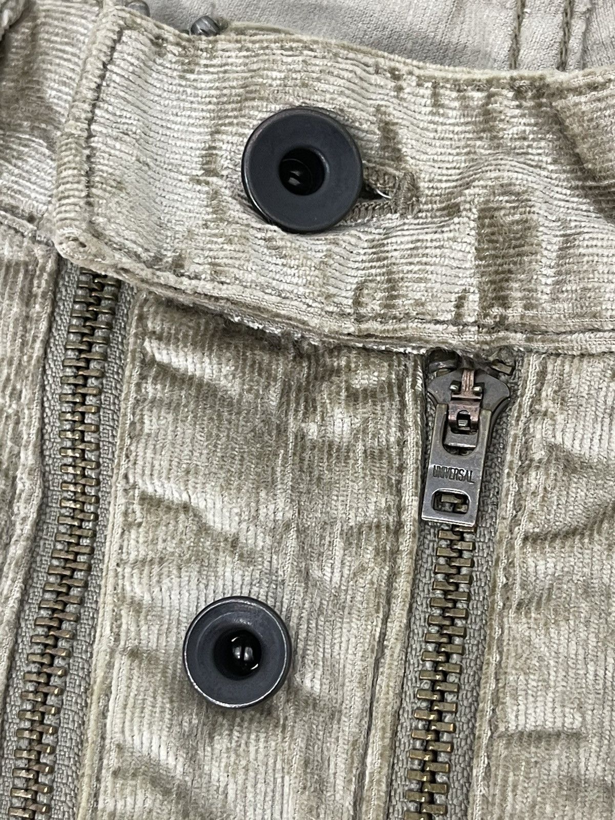 Le Grande Bleu (L.G.B.) Rayon Corduroy Jeans LGB Slim Stretch Straight 4🟦0 Size US 33 - 22 Thumbnail