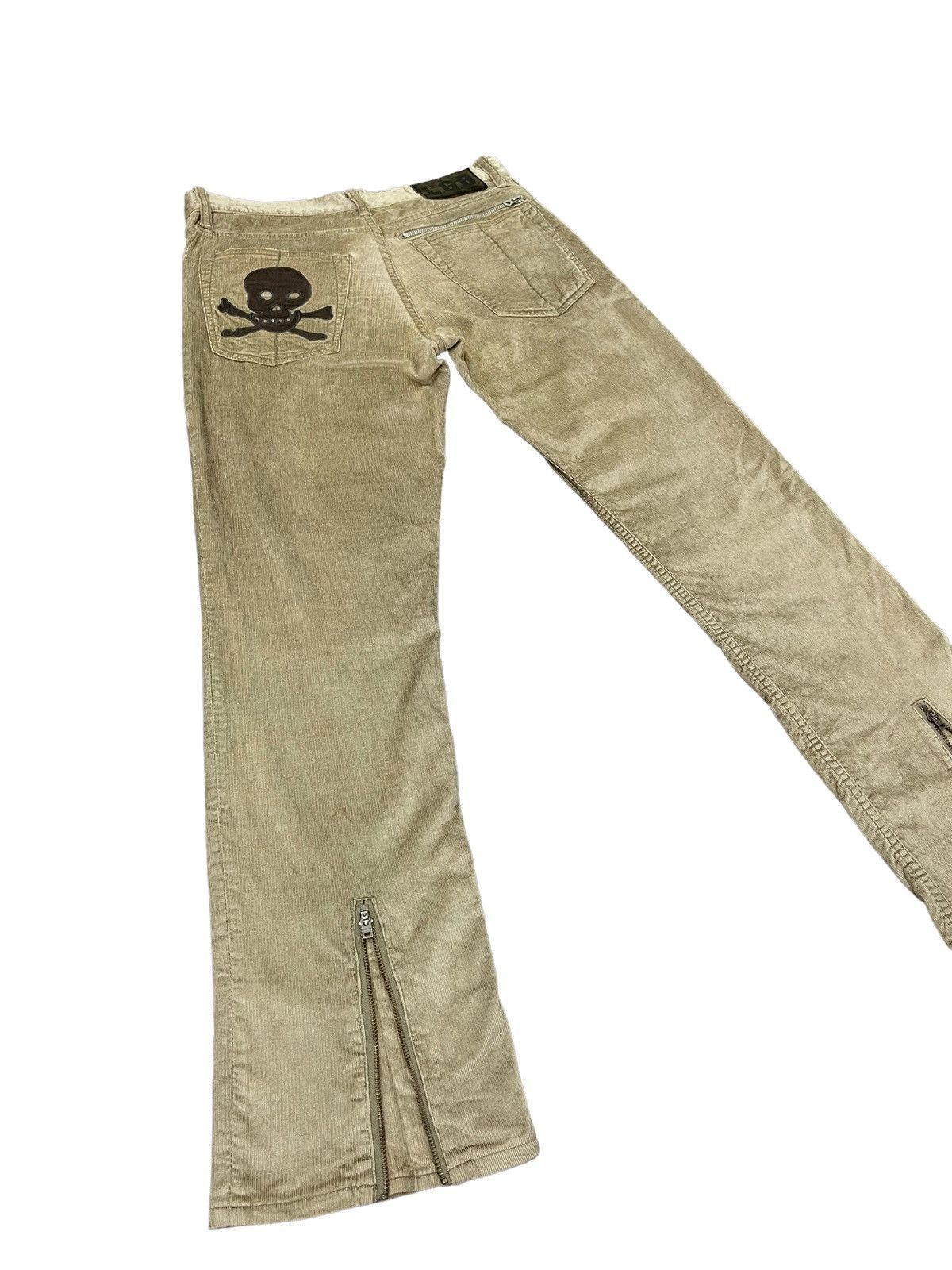 Le Grande Bleu (L.G.B.) Rayon Corduroy Jeans LGB Slim Stretch Straight 4🟦0 Size US 33 - 1 Thumbnail