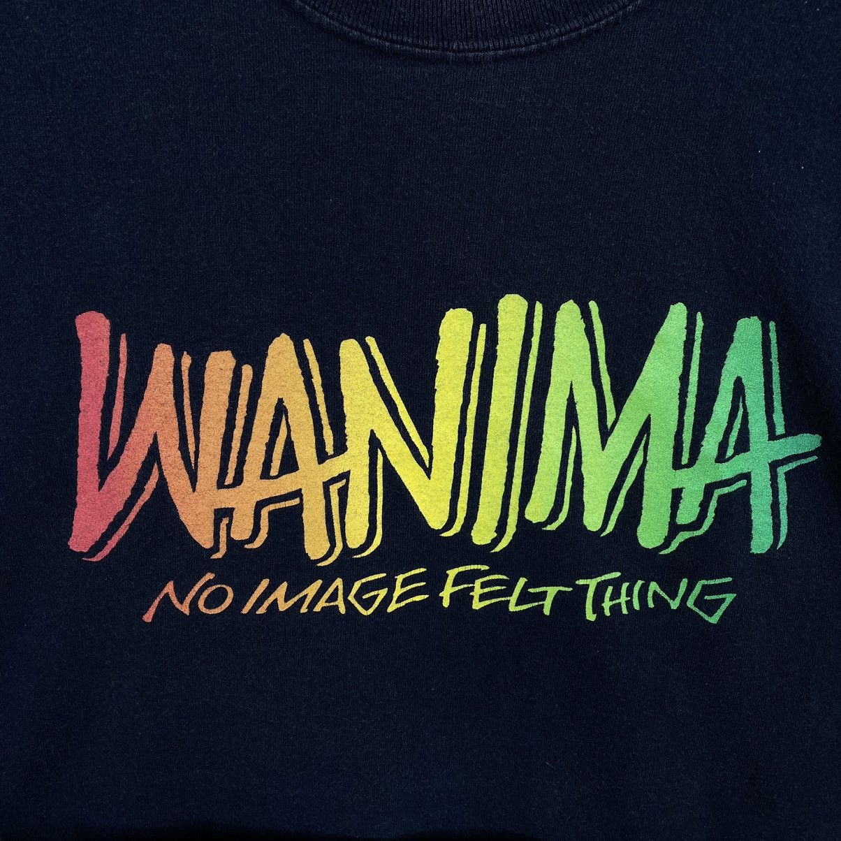 Japanese Brand × Vintage Vintage WANIMA ONE CHANCE Japanese Band Song Black Short Size US L / EU 52-54 / 3 - 4 Thumbnail