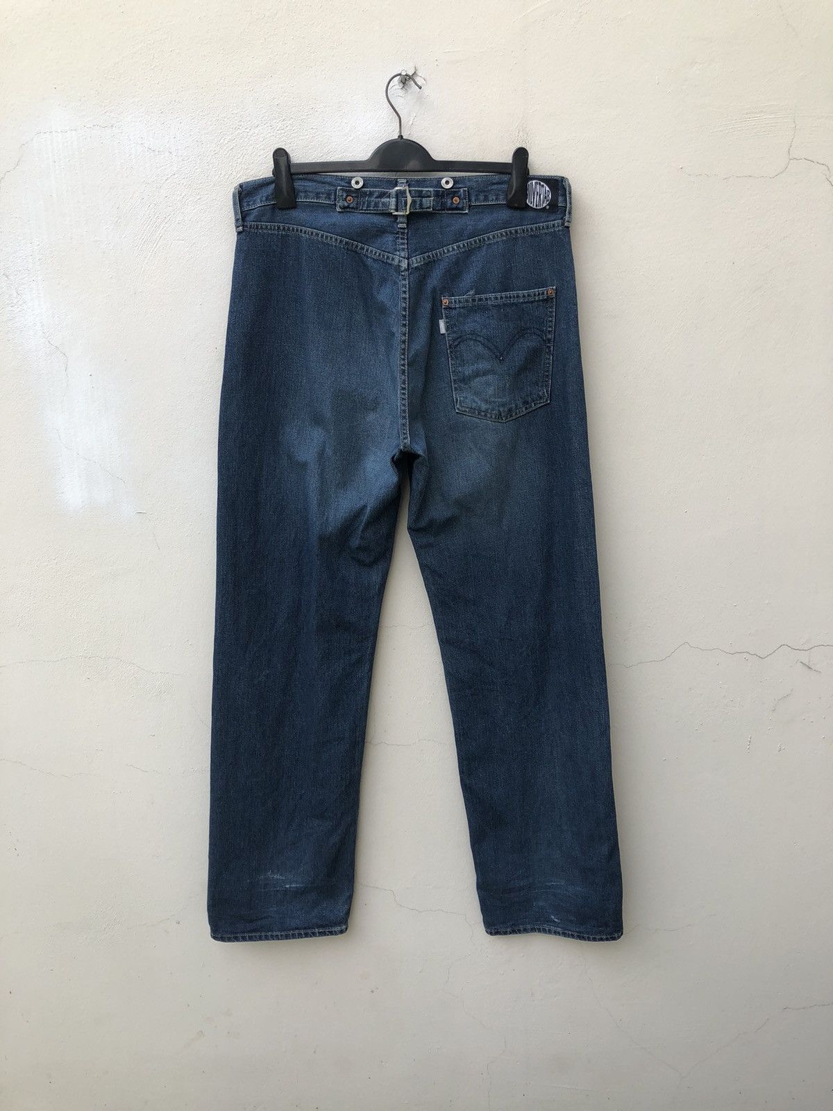 Levi's 1996 Levi’s Silvertab Made in Japan Cinch Back Denim Size US 36 / EU 52 - 6 Thumbnail