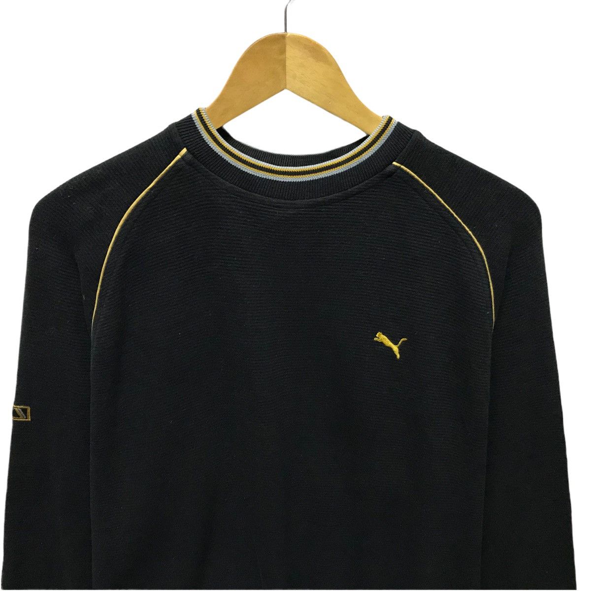 Japanese Brand × Puma Vintage Puma Sweatshirt Small Logo Pullover Jumper Size US M / EU 48-50 / 2 - 2 Thumbnail