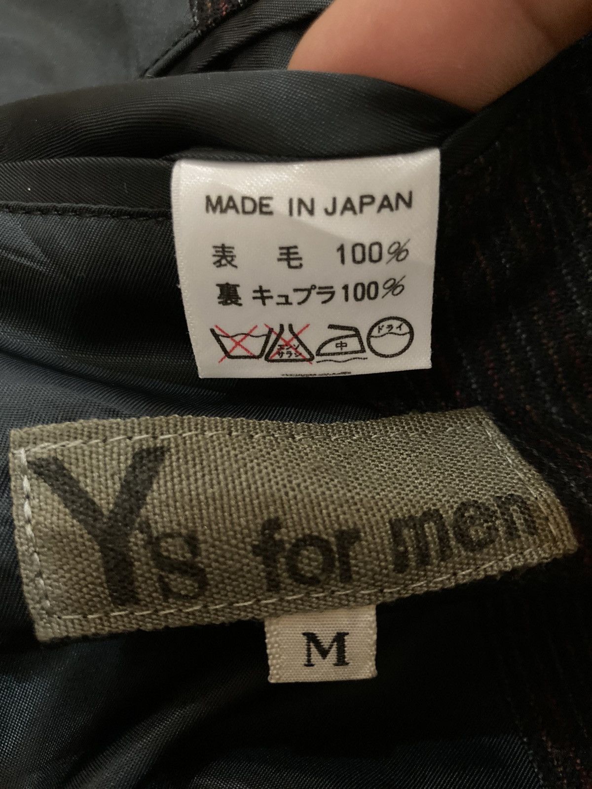 Yohji Yamamoto YOHJI YAMAMOTO Y’S FOR MEN BLAZER JACKET Size US M / EU 48-50 / 2 - 5 Thumbnail