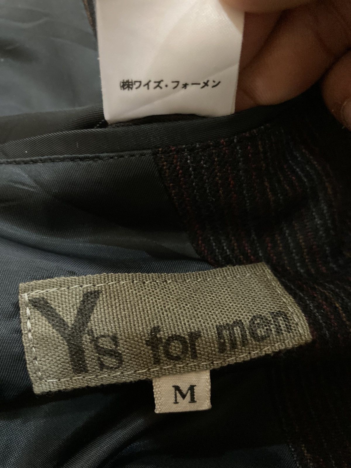 Yohji Yamamoto YOHJI YAMAMOTO Y’S FOR MEN BLAZER JACKET Size US M / EU 48-50 / 2 - 6 Thumbnail