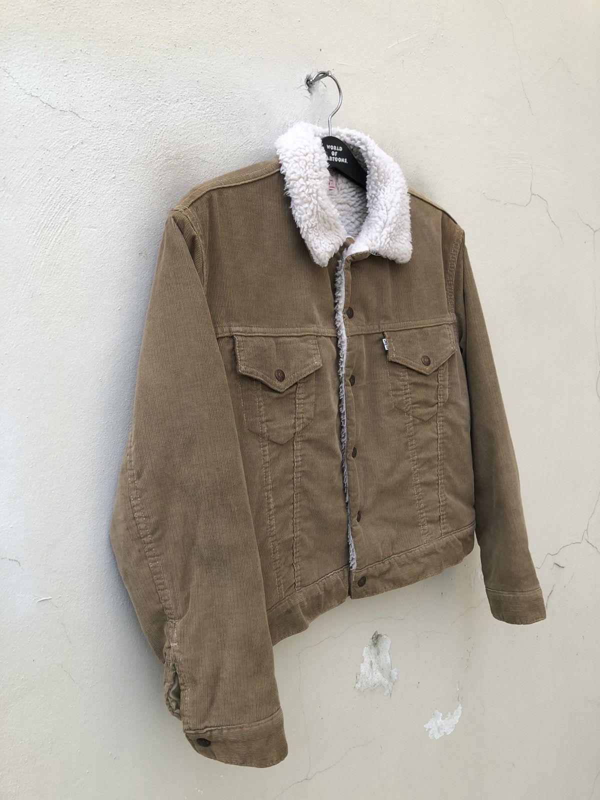Levi's Vintage Clothing Vintage 1994 LVC Levi’s Sherpa Lined Corduroy Trucker Jacket Size US M / EU 48-50 / 2 - 7 Thumbnail