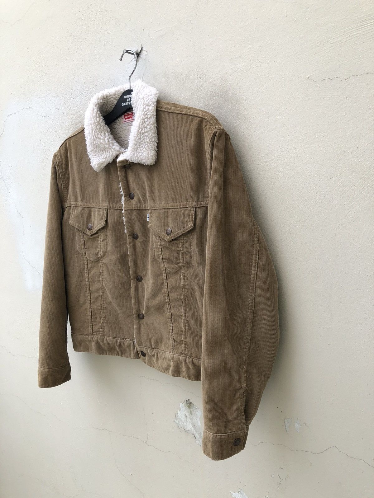 Levi's Vintage Clothing Vintage 1994 LVC Levi’s Sherpa Lined Corduroy Trucker Jacket Size US M / EU 48-50 / 2 - 5 Thumbnail
