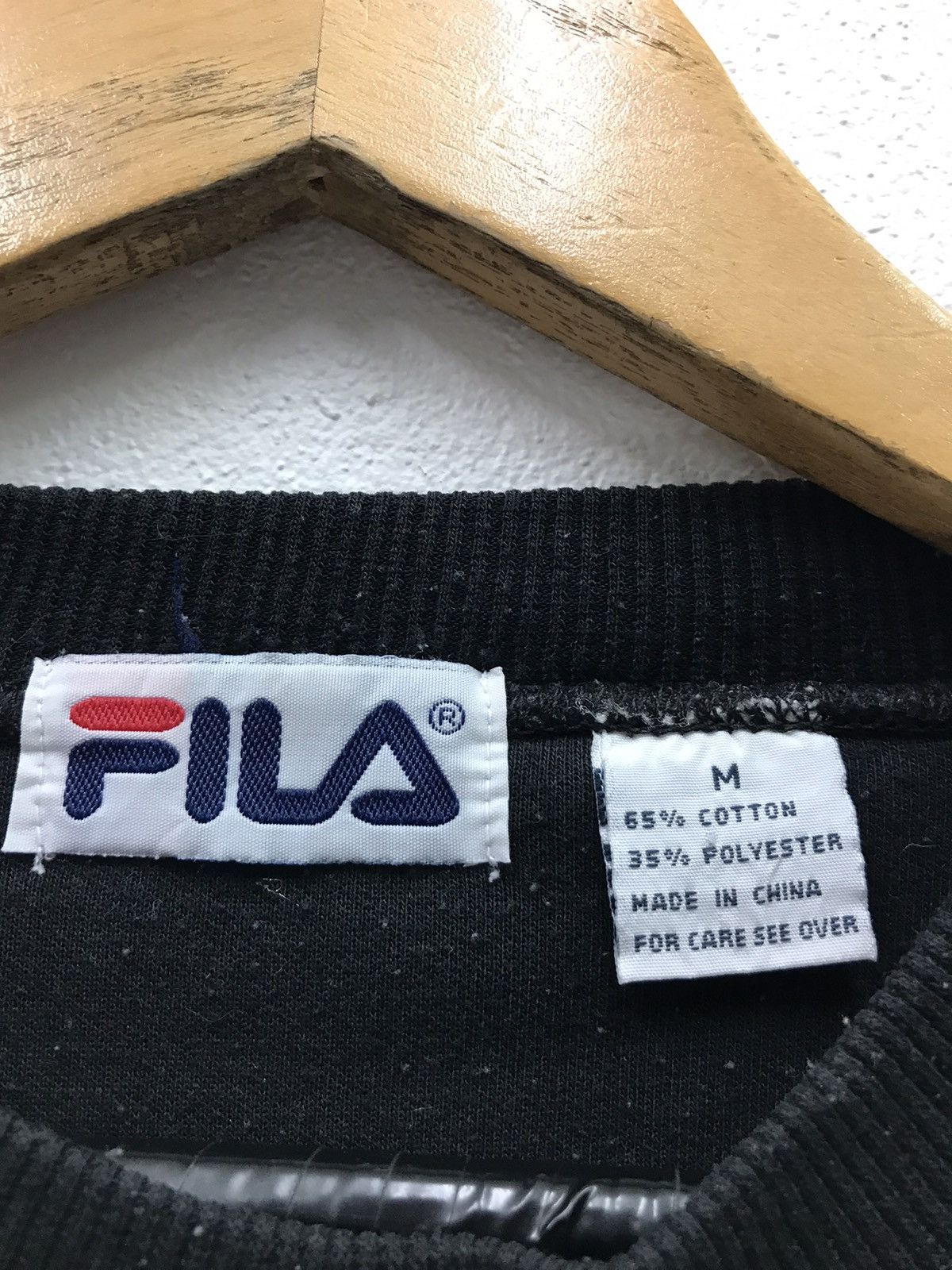 Fila × Vintage Vintage Fila Embroidery Big Logo Sweatshirt Size US M / EU 48-50 / 2 - 6 Thumbnail