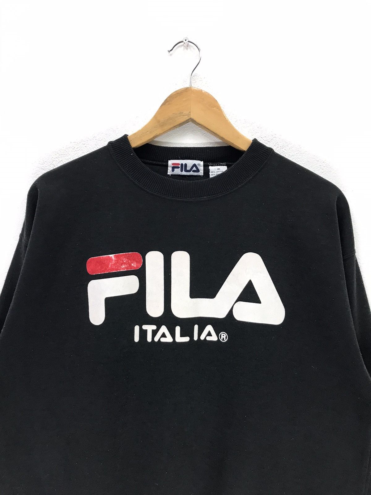 Fila × Vintage Vintage Fila Embroidery Big Logo Sweatshirt Size US M / EU 48-50 / 2 - 2 Thumbnail