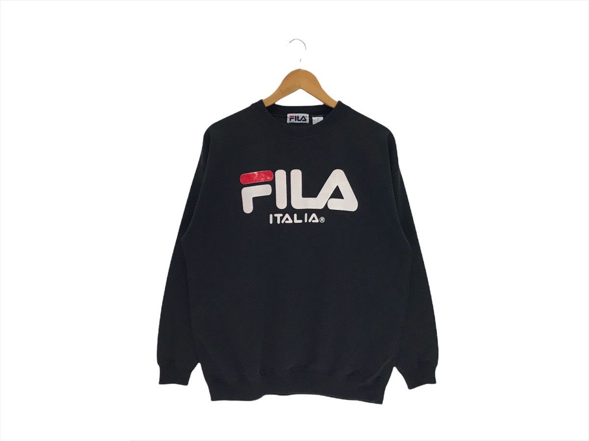 Fila × Vintage Vintage Fila Embroidery Big Logo Sweatshirt Size US M / EU 48-50 / 2 - 1 Thumbnail