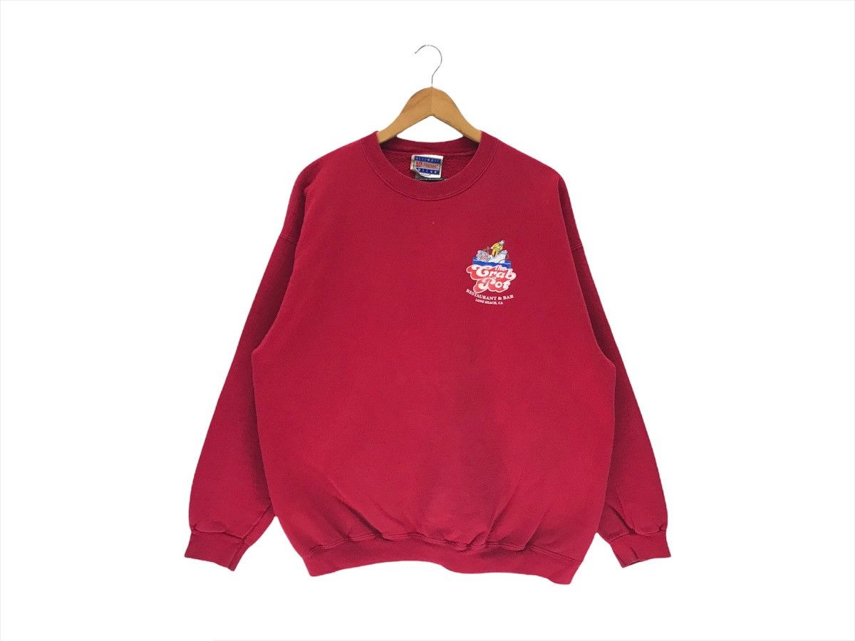 Hanes × Vintage Vintage The Grab Pot Restaurant And Bar Sweatshirt Size US L / EU 52-54 / 3 - 2 Thumbnail