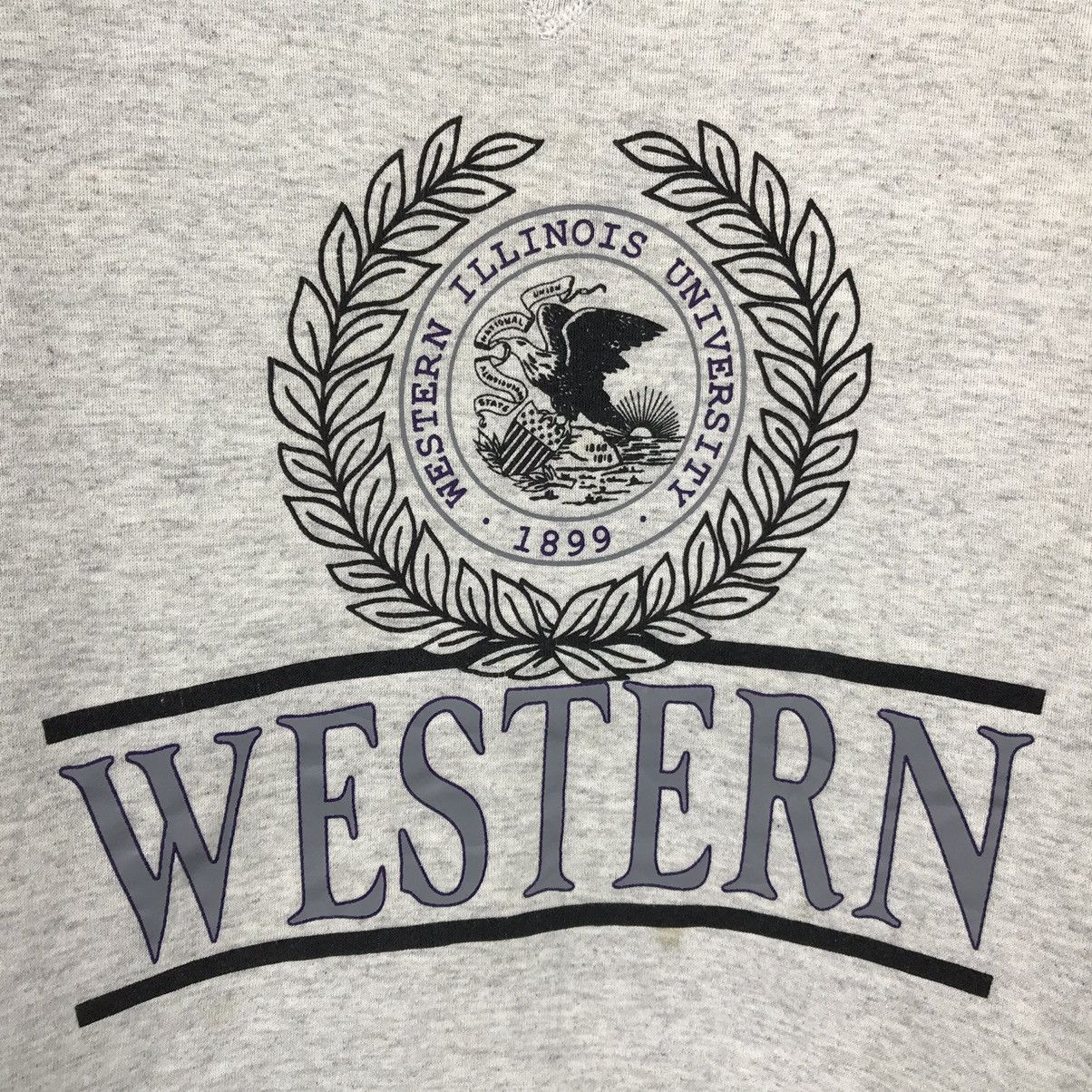 Russell Athletic × Vintage Vintage Western Illinois University Sweatshirt Crewneck Size US M / EU 48-50 / 2 - 3 Thumbnail