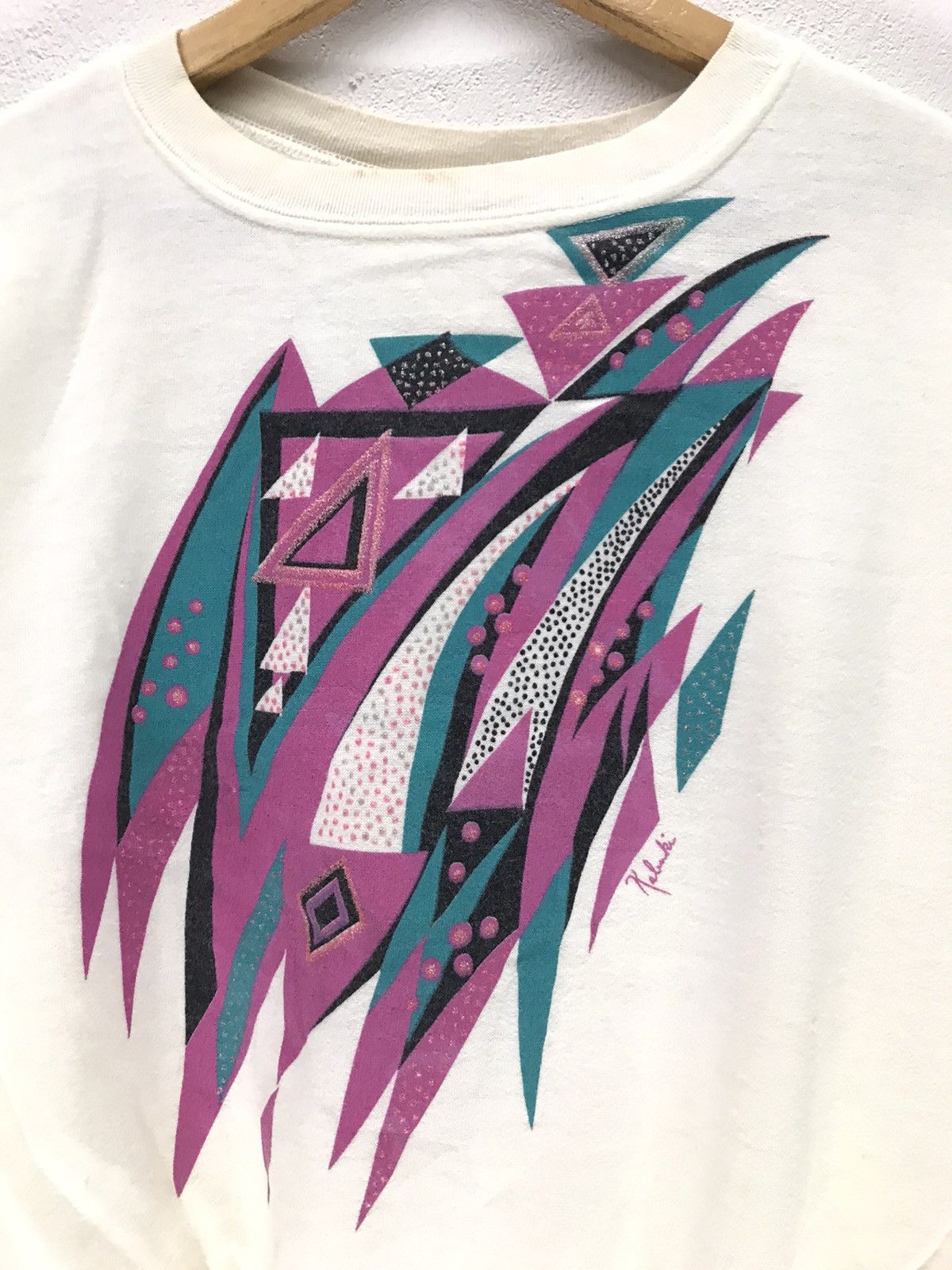 Vintage Vintage Art Print Native Design Sweatshirt Size US S / EU 44-46 / 1 - 3 Thumbnail