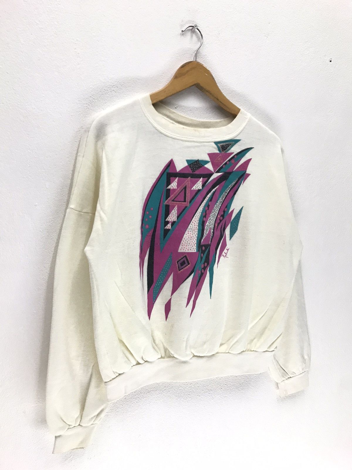 Vintage Vintage Art Print Native Design Sweatshirt Size US S / EU 44-46 / 1 - 6 Thumbnail