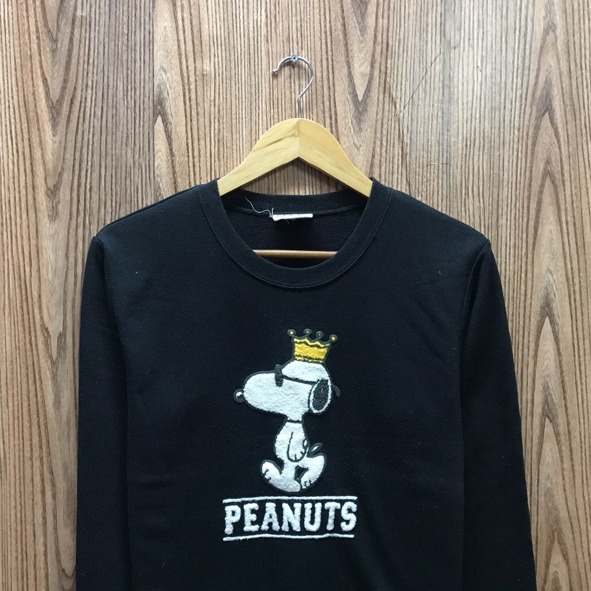 Cartoon Network × Disney × Peanuts Vintage Peanuts Snoopy King Sweatshirt Size US S / EU 44-46 / 1 - 3 Thumbnail