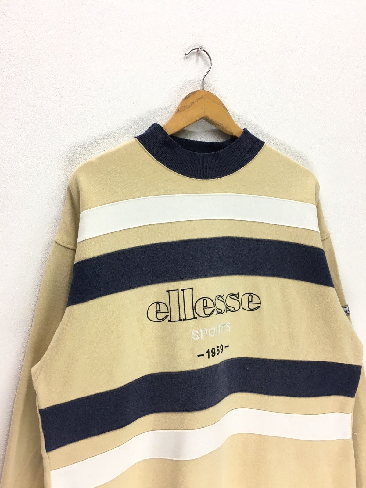 Ellesse × Vintage Vintage Ellesse Big Logo Multicolour Sweatshirt Size US L / EU 52-54 / 3 - 4 Thumbnail
