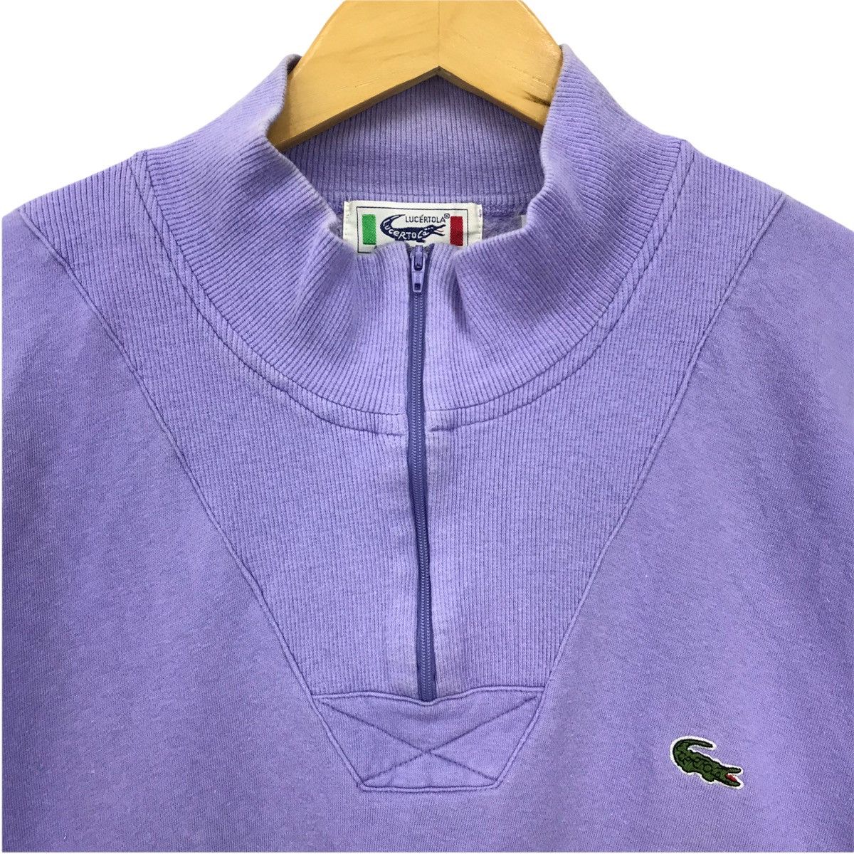 Japanese Brand × Vintage Vintage Lucertola Sweatshirt Pullover Jumper Lacoste Size US S / EU 44-46 / 1 - 4 Thumbnail