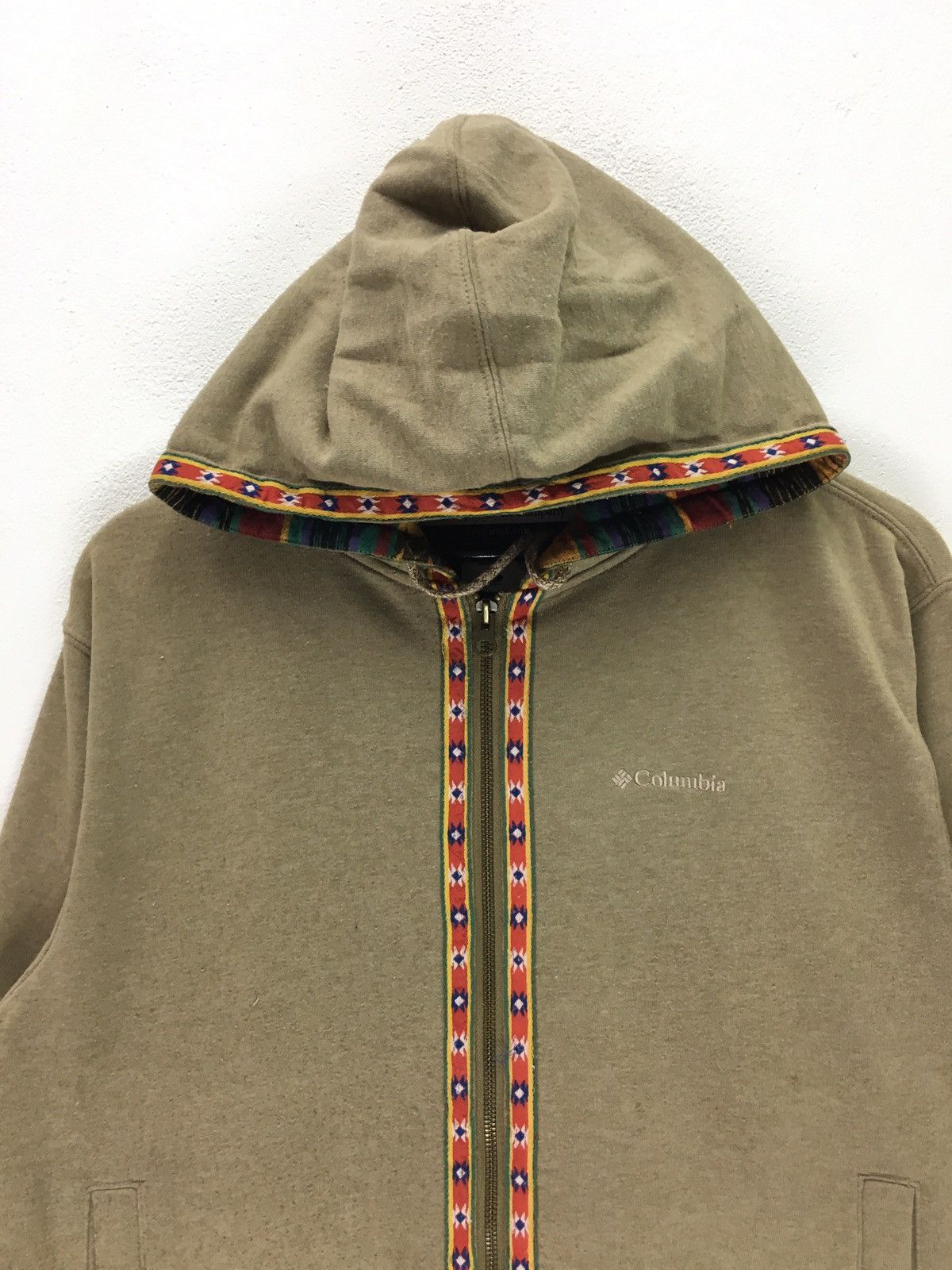 Columbia × Vintage Vintage Columbia Small Logo Zipper Hoddie Size US M / EU 48-50 / 2 - 2 Thumbnail