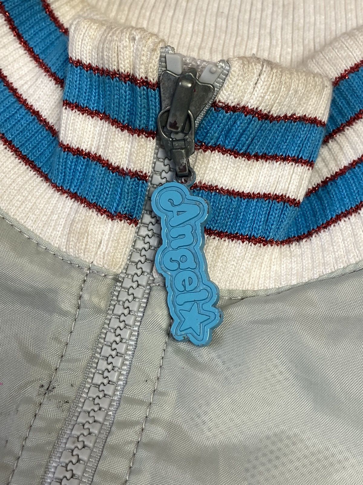 Hysteric Glamour × Japanese Brand 1990s Angel Blue - Angel Cola Mascots Star Jacket Size L / US 10 / IT 46 - 6 Thumbnail
