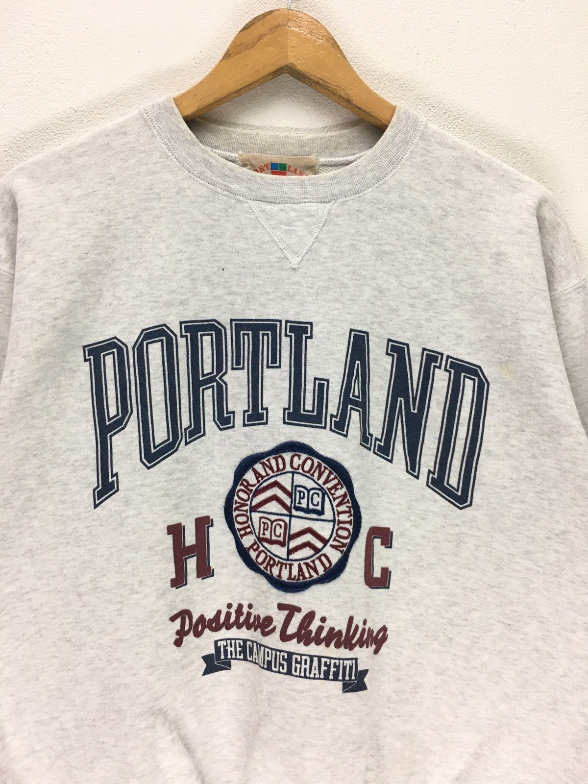 Vintage Vintage Portland Honorand Convention Sweatshirt Size US M / EU 48-50 / 2 - 2 Thumbnail