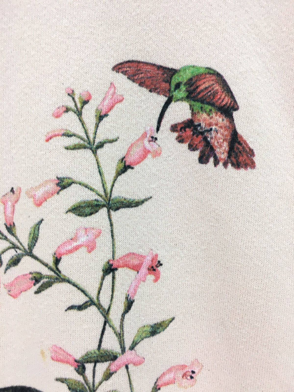 Vintage Vintage Bird And Flower Design Art Sweatshirt Size US XL / EU 56 / 4 - 5 Thumbnail