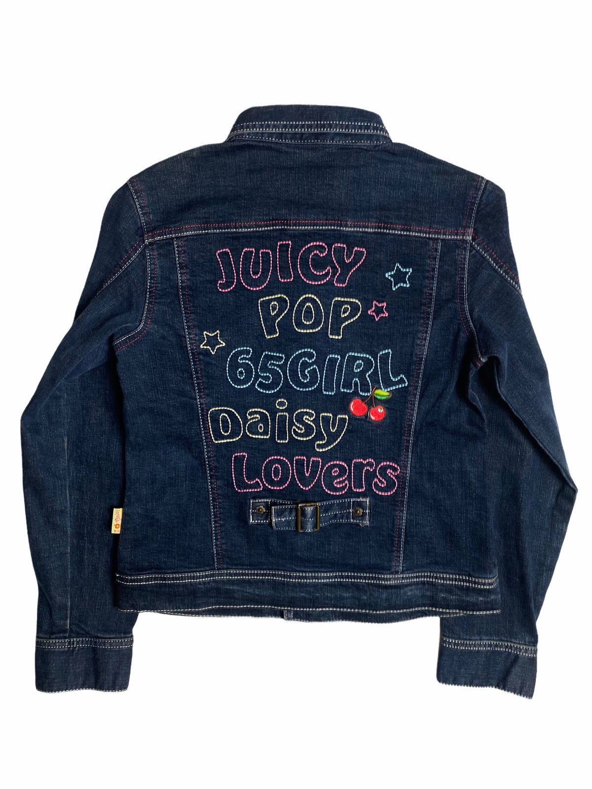Hysteric Glamour × Japanese Brand 2000s Daisy Lovers - Juicy Pop Girl Denim Jacket Size US XXS / EU 40 - 1 Thumbnail