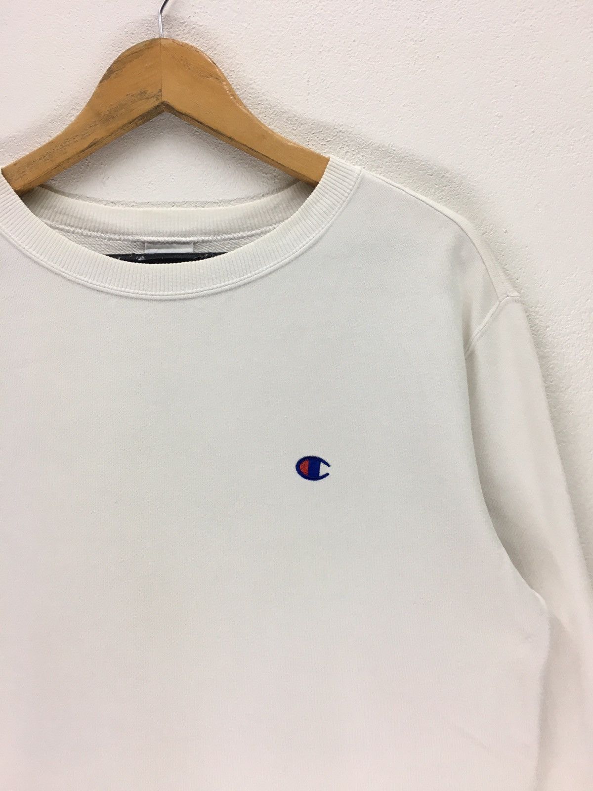 Champion × Vintage Vintage Champion Small Logo Sweatshirt Size US M / EU 48-50 / 2 - 2 Thumbnail