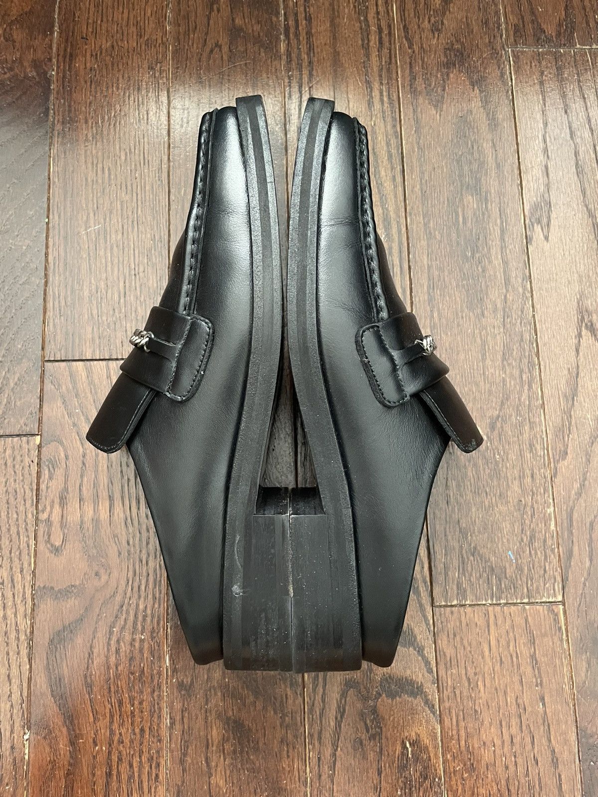 Martine Rose Martine Rose Leather Square Toe Mule Shoes Black Size US 9 / EU 42 - 3 Thumbnail